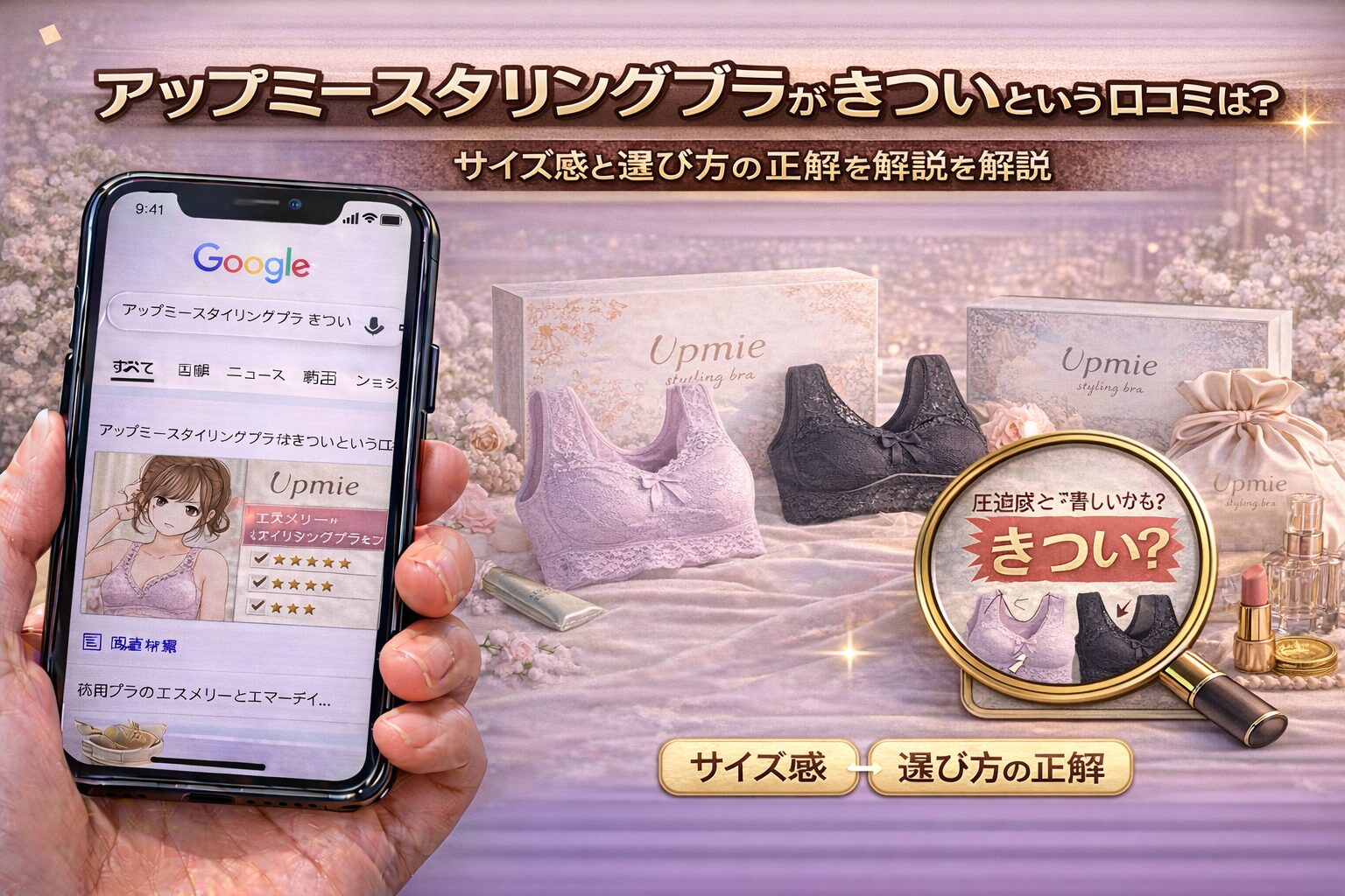 アップミースタイリングブラがきついという口コミは本当？サイズ感と選び方の正解を解説