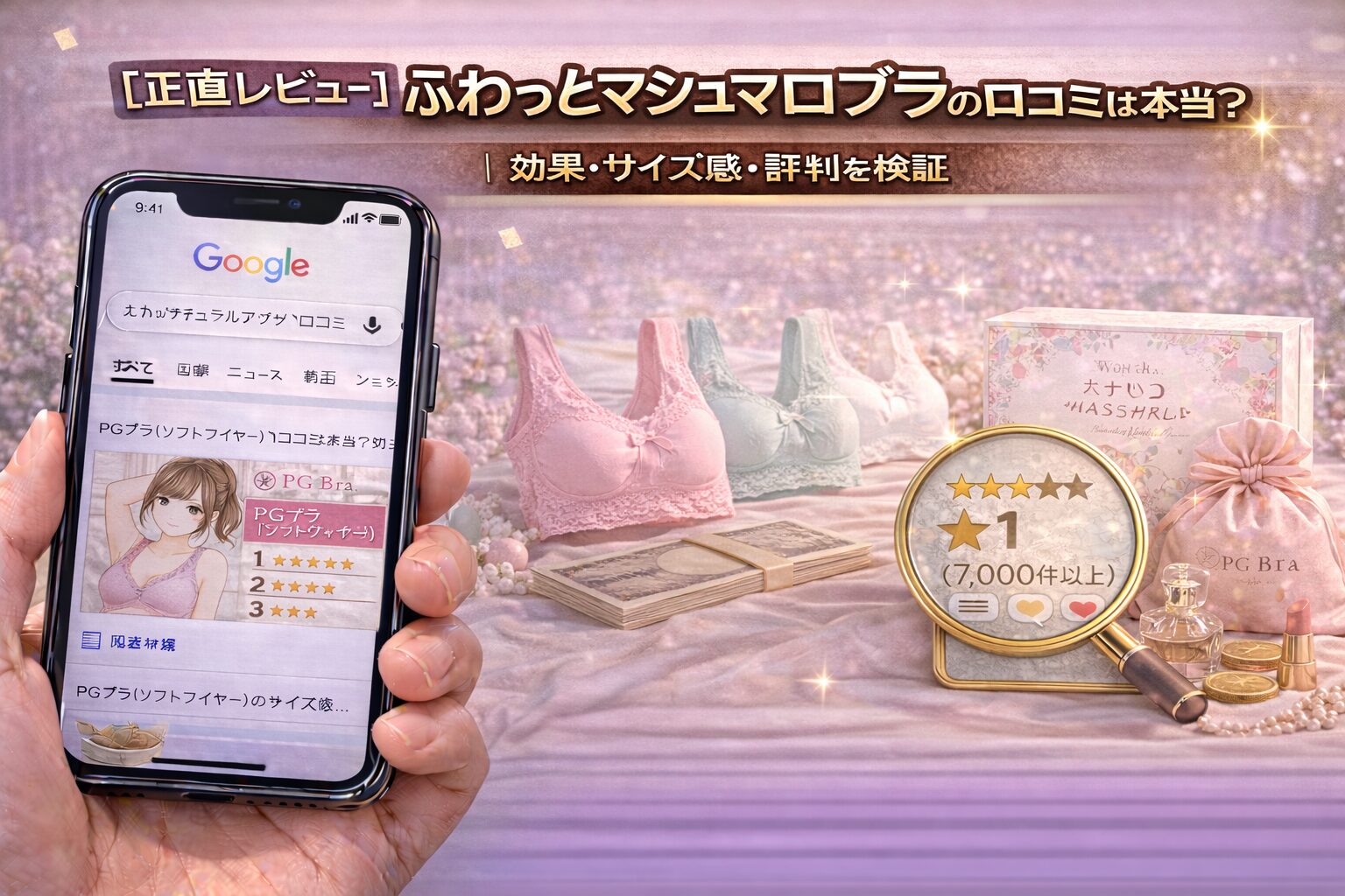 【正直レビュー】ふわっとマシュマロブラの口コミは本当？効果・サイズ感・評判を検証