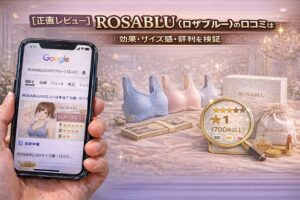 【正直レビュー】ROSABLU（ロザブルー）の口コミは本当？効果・サイズ感・評判を検証